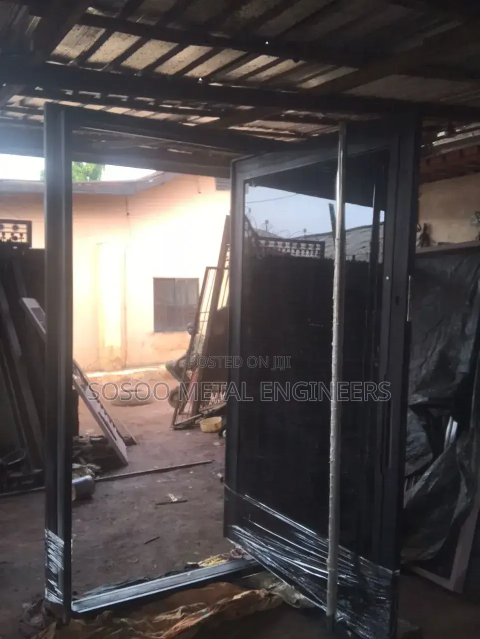 Pivot Glass Door