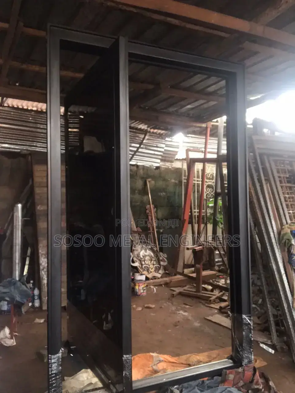 Pivot Glass Door
