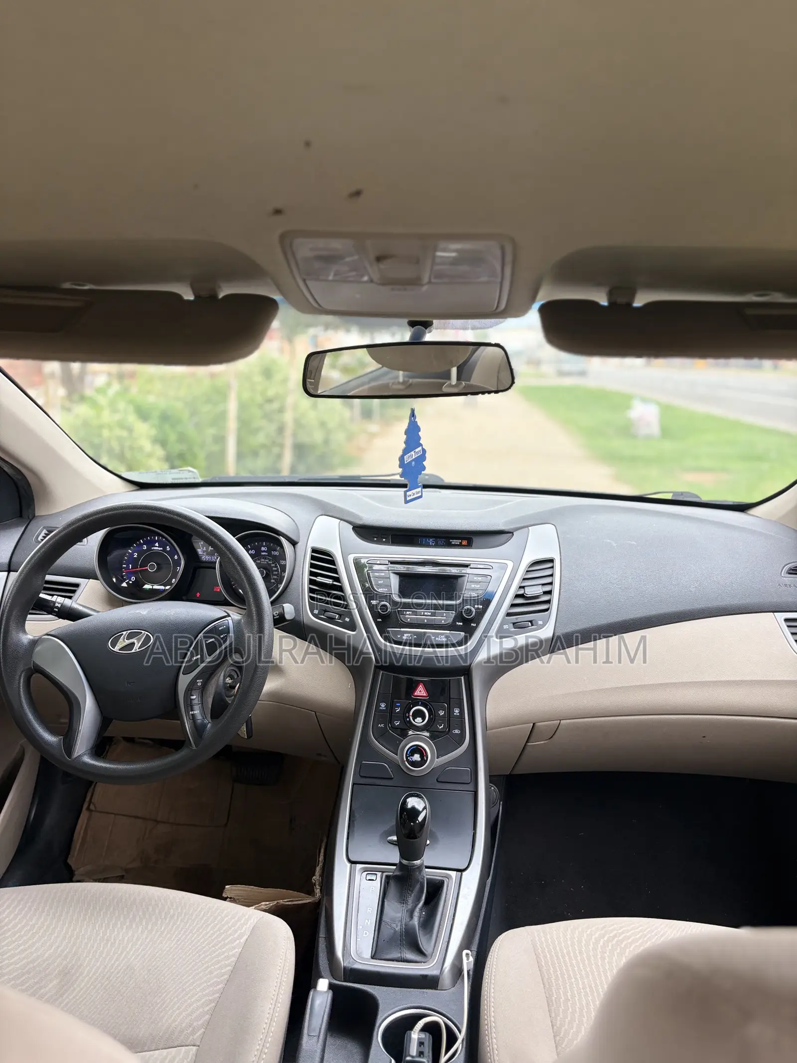 Hyundai Elantra 2014 Maroon