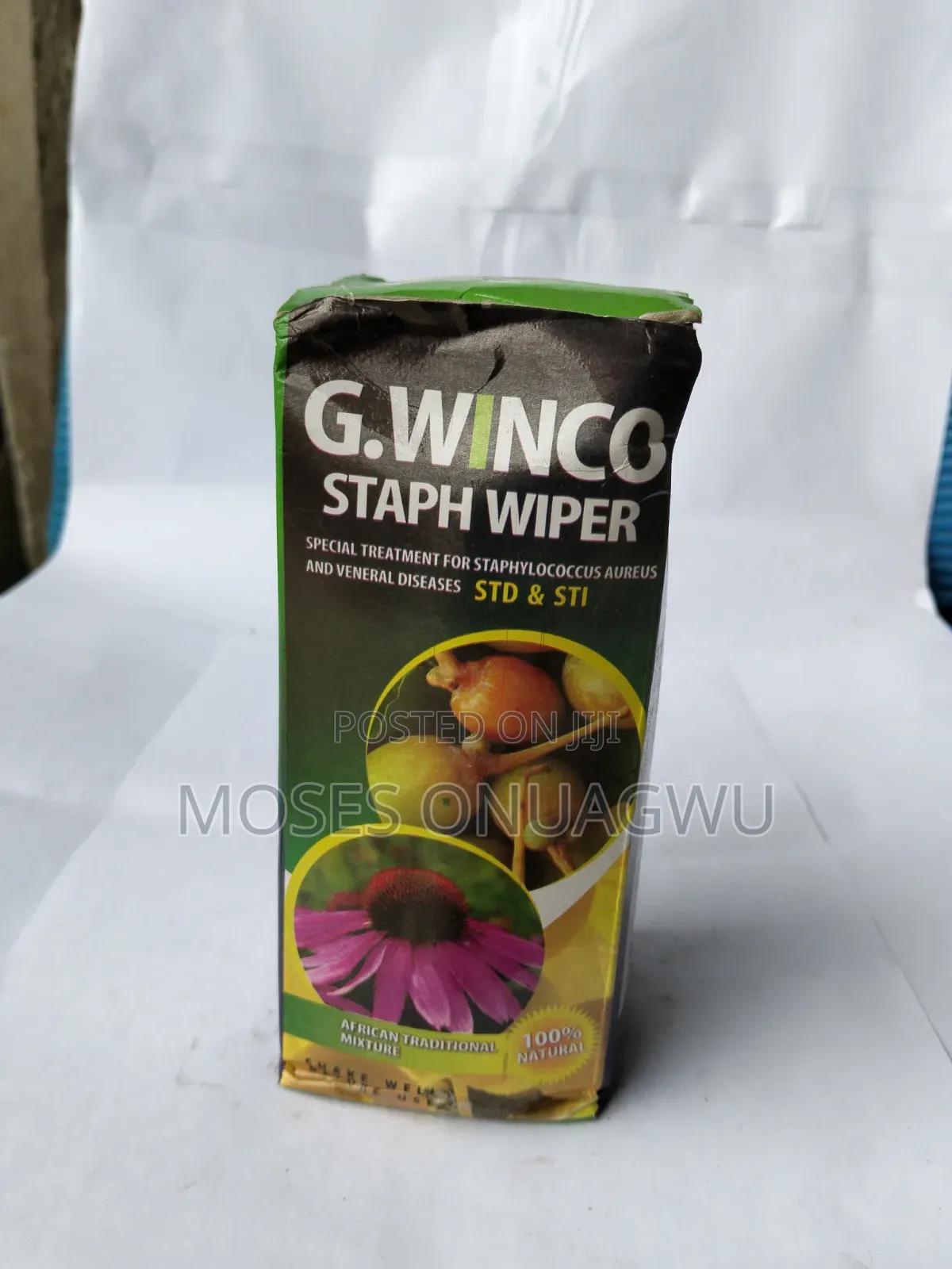 Staphylococcus Wipe Sti STD Herbal Remedy