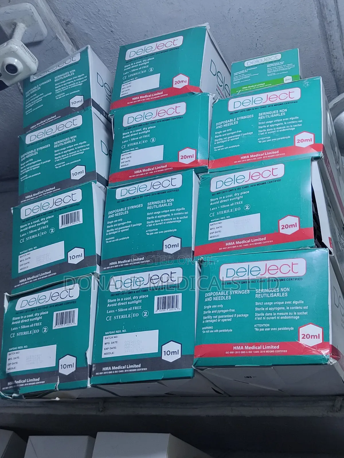 Disposable Syringe - Deleject - Afriject - 2ml - 5ml - 10ml - 20ml