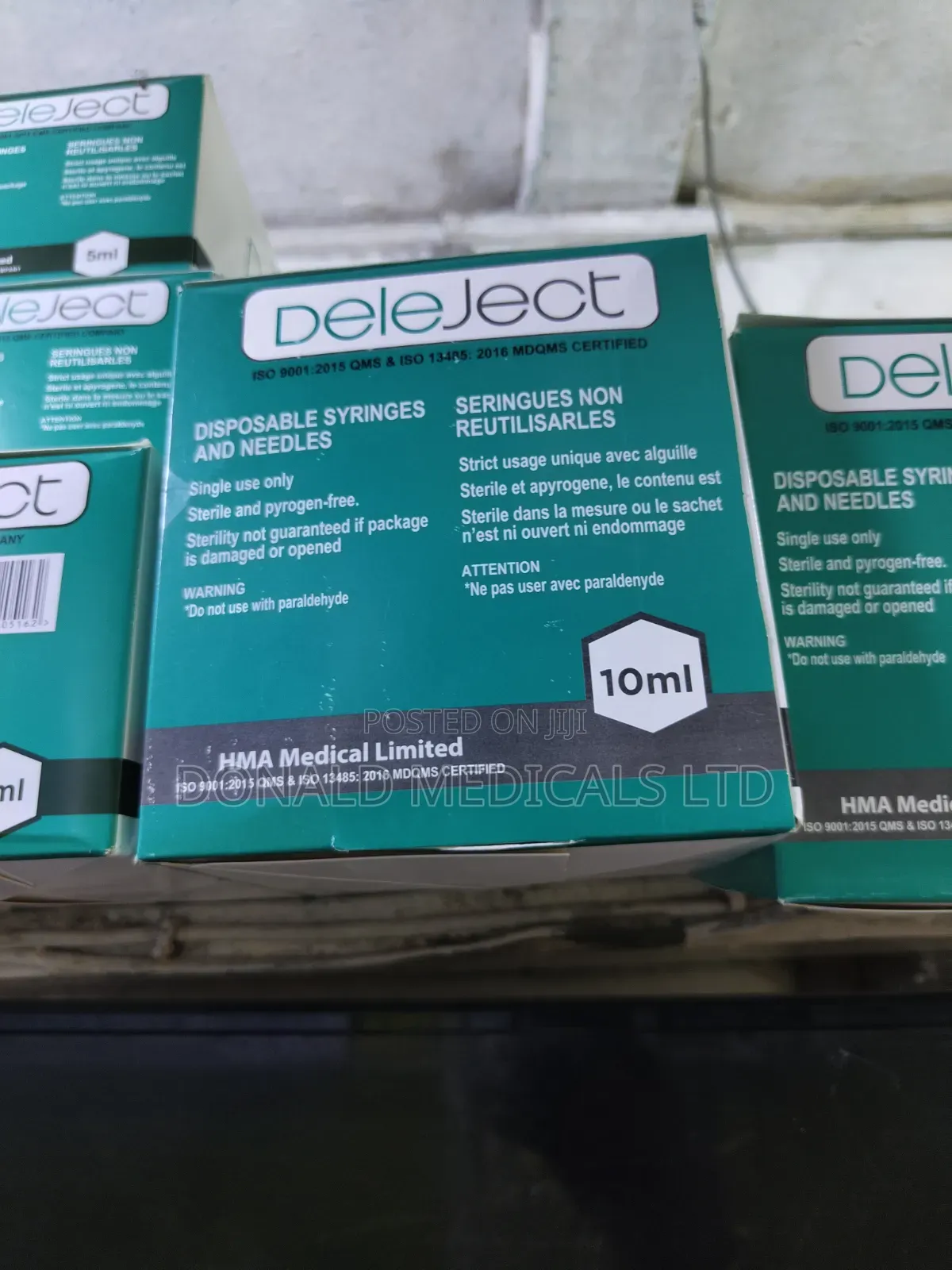 Disposable Syringe - Deleject - Afriject - 2ml - 5ml - 10ml - 20ml