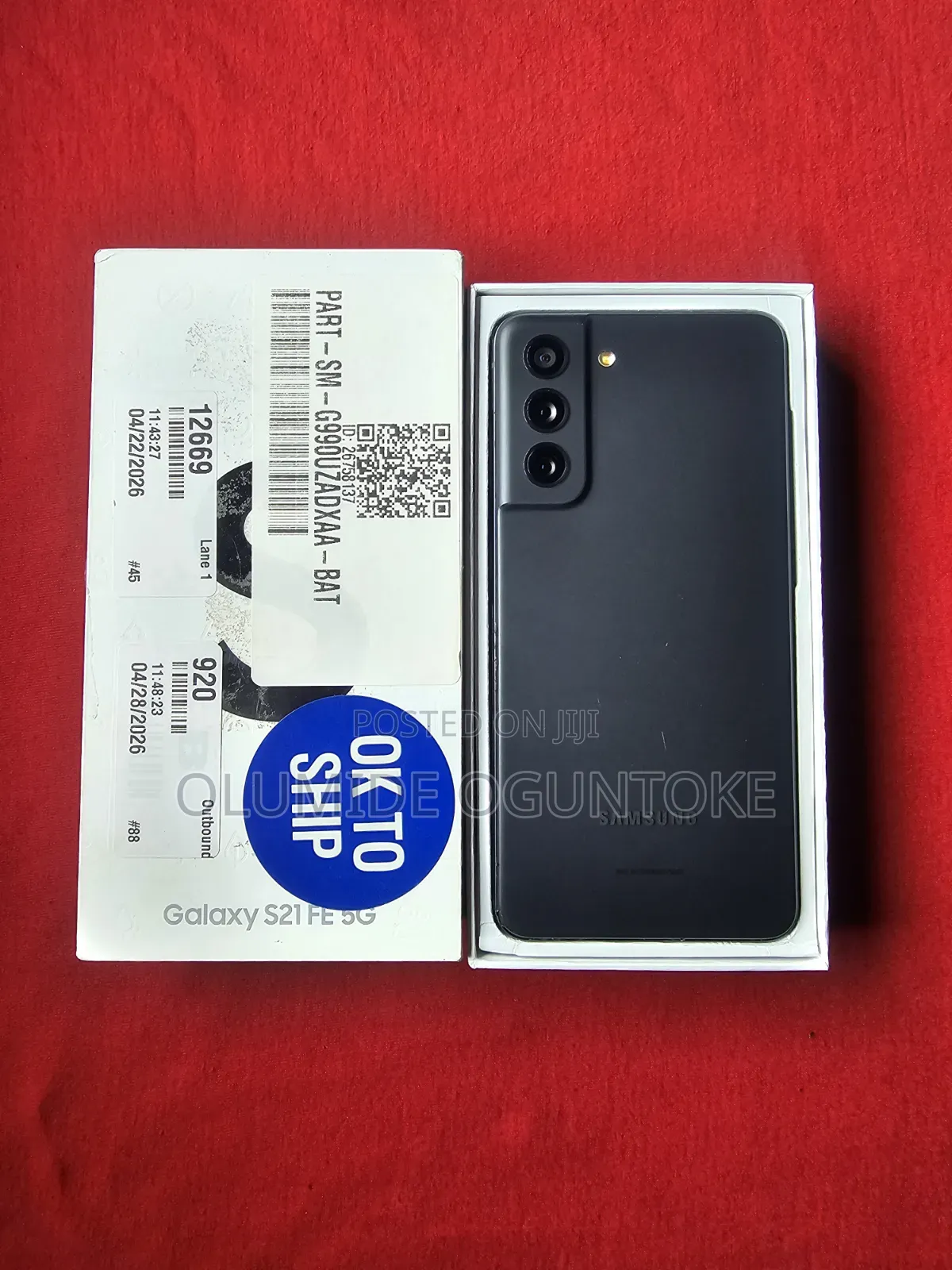 Samsung Galaxy S21 FE 5G 128 GB Black