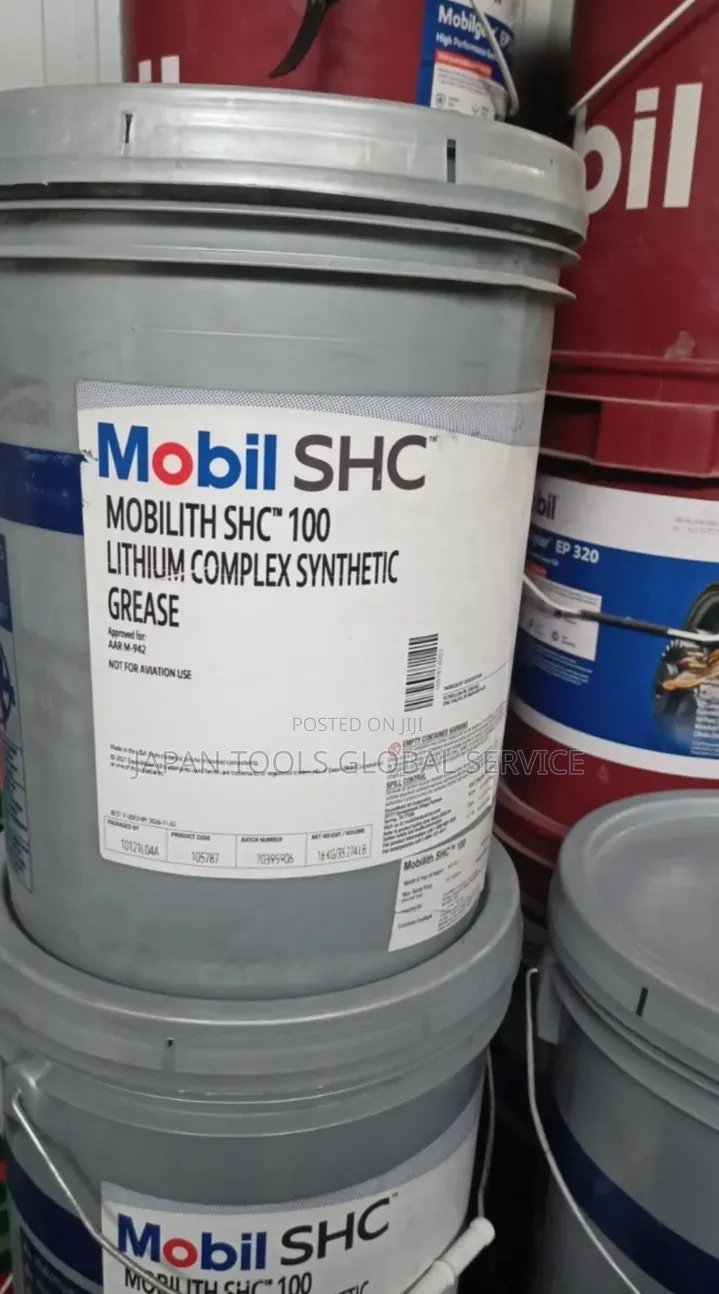 Mobil Mobilith SHC 100 Grease 18kg 20l