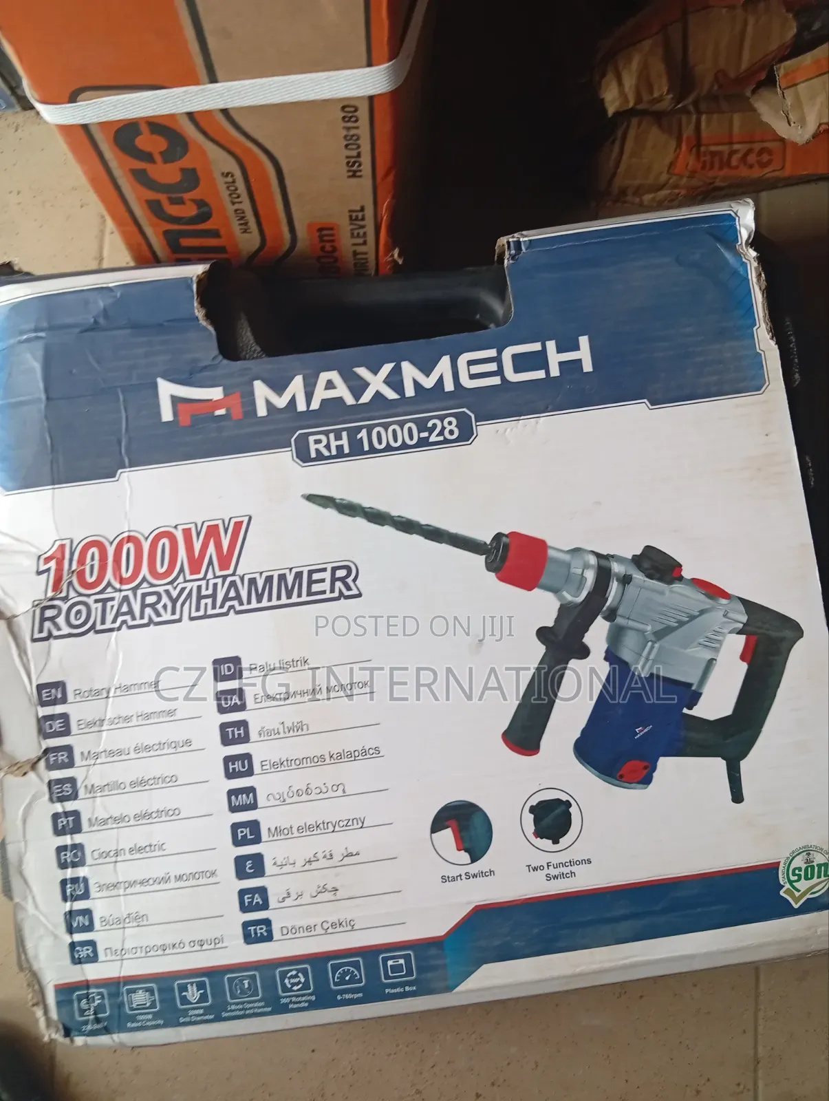 1000 Watts Rotary Hammer Drill (Maxmech)