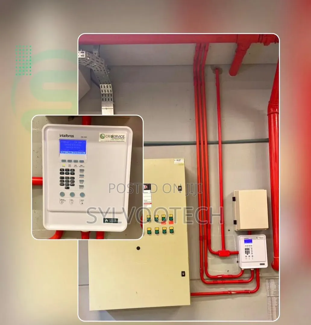 Installation Of Fire Alarm By Sylvootech