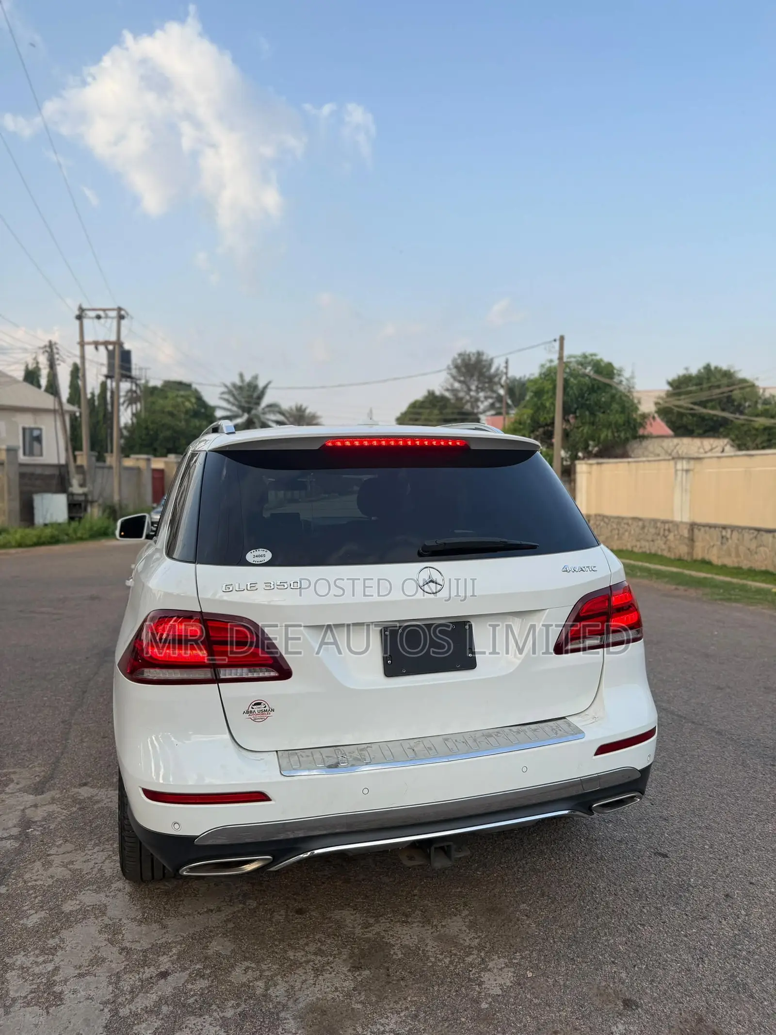 Mercedes-Benz GLE-Class 2016 White