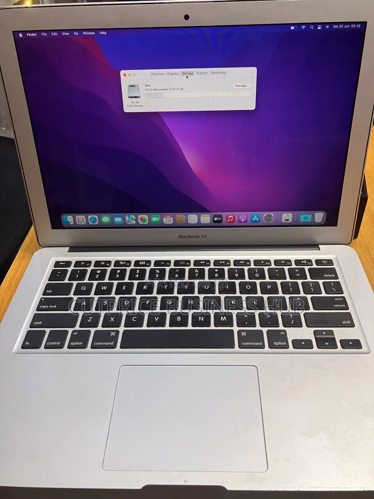 Laptop Apple MacBook Air 2015 8GB Intel Core i5 SSD 128GB