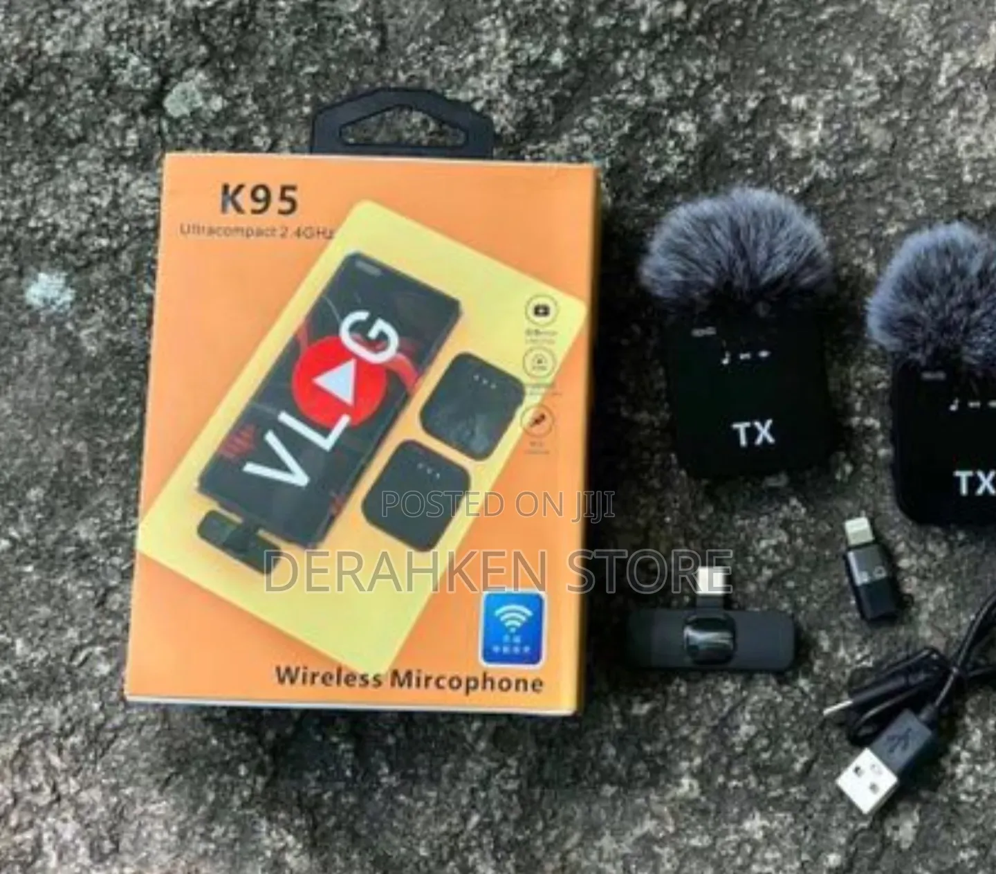 Ultracompact Wireless Lavalier Mic for Content Creators