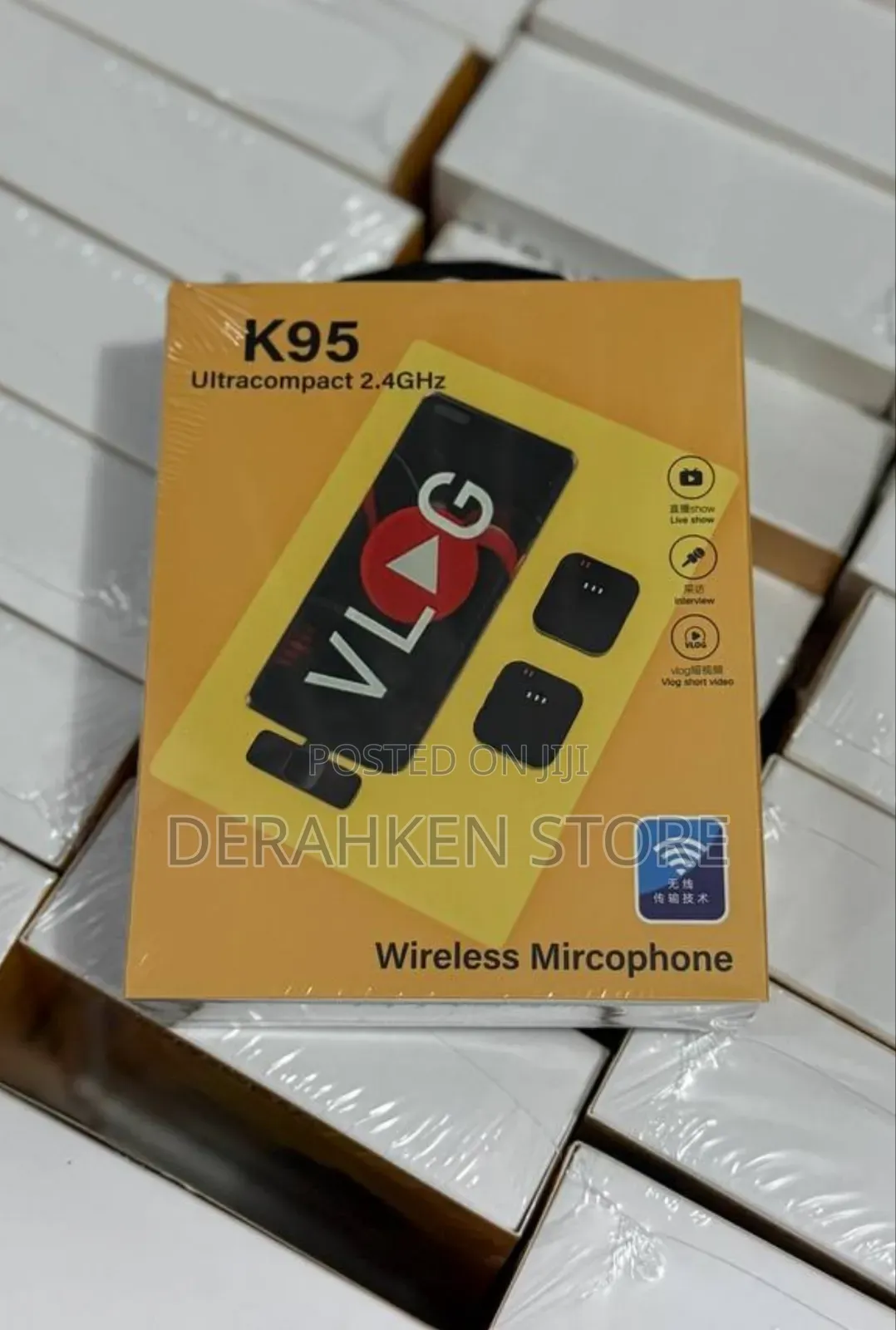 Ultracompact Wireless Lavalier Mic for Content Creators