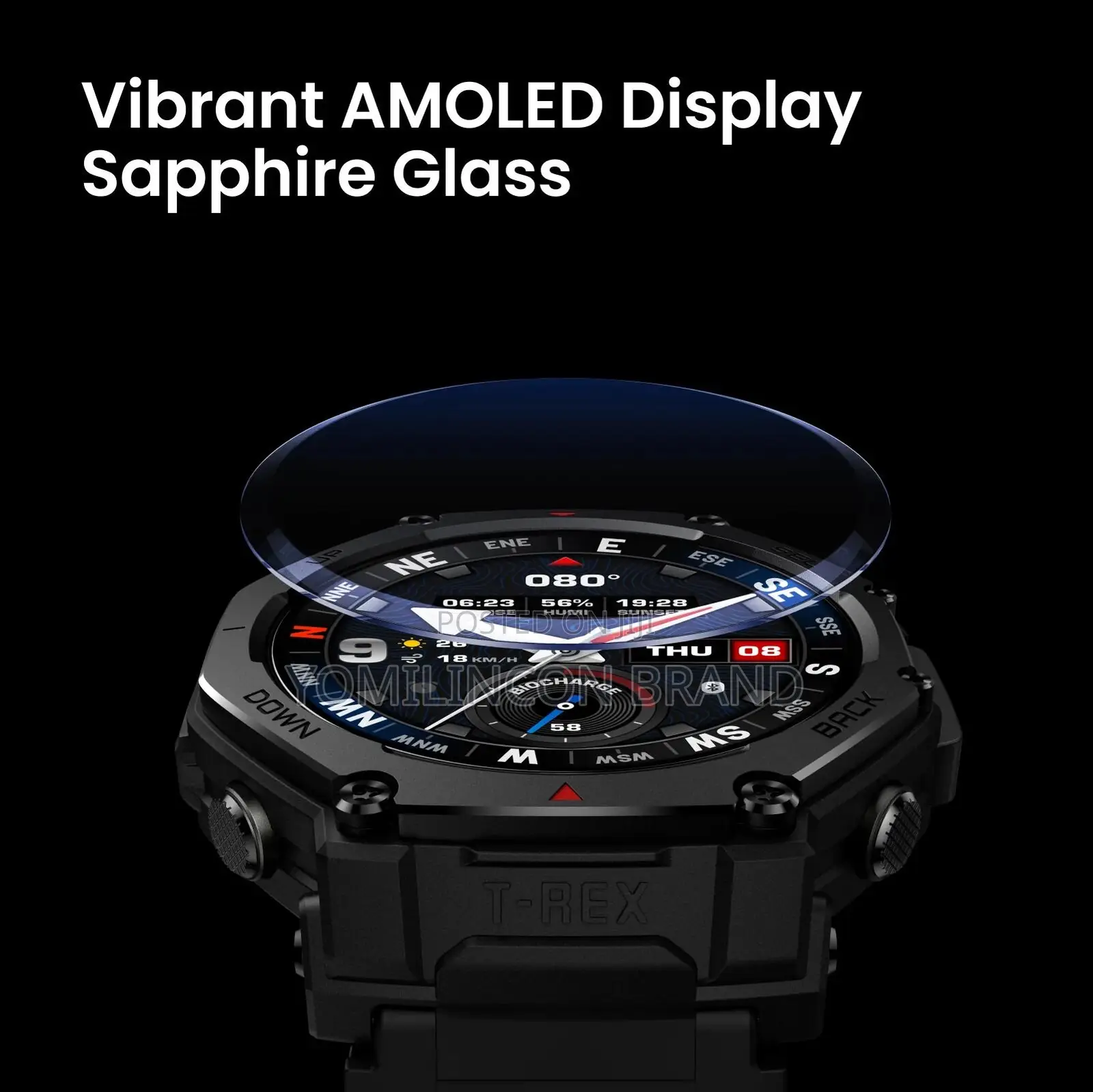 Amazfit T-Rex 3 Pro - Black 48mm*
