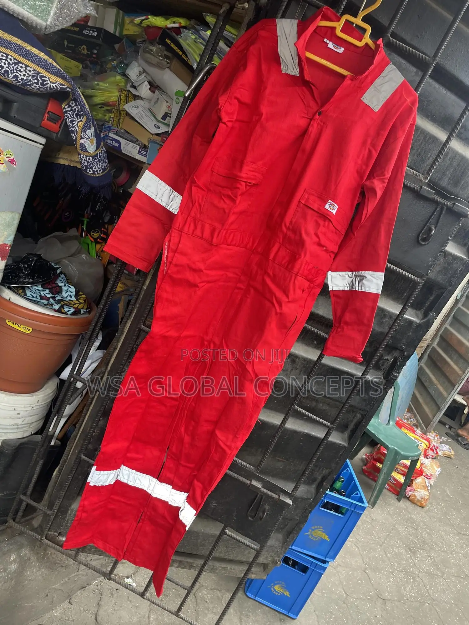 Dickies Red Quality Coveralls
