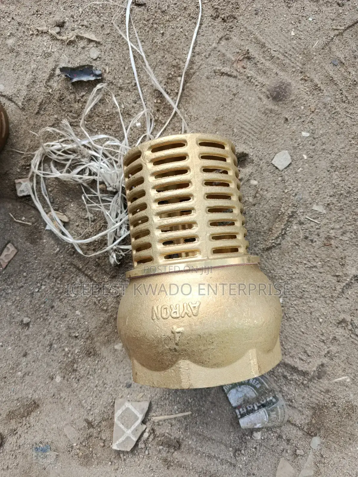 Foot Valve and Pressure Reducing Valve