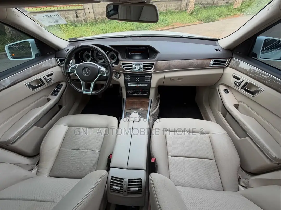 Mercedes-Benz E350 2014 White