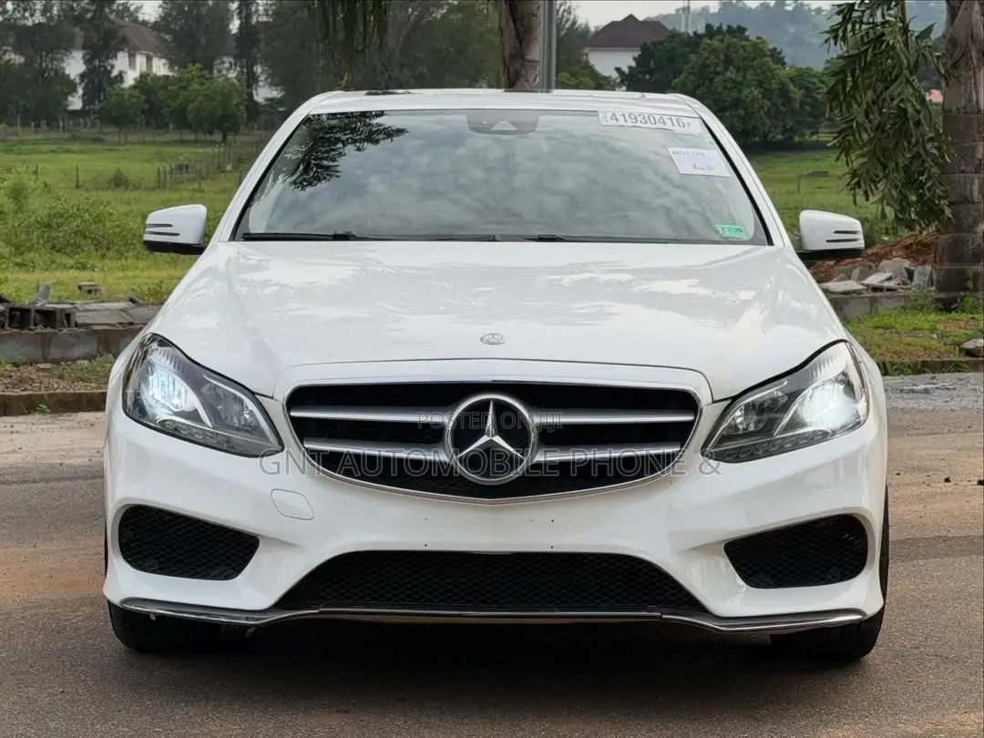 Mercedes-Benz E350 2014 White