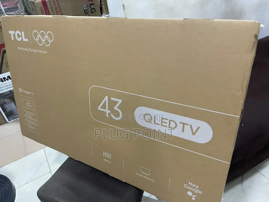 TCL 43 Inch Qled Smart Television With Voice Control