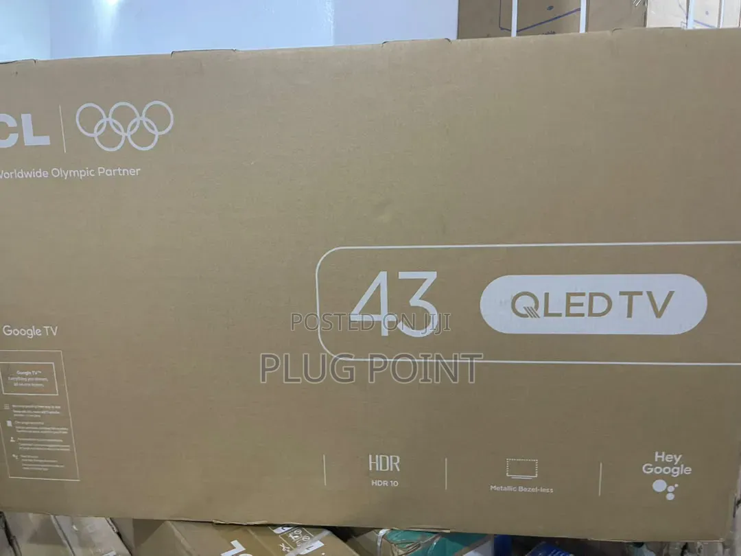TCL 43 Inch Qled Smart Television With Voice Control