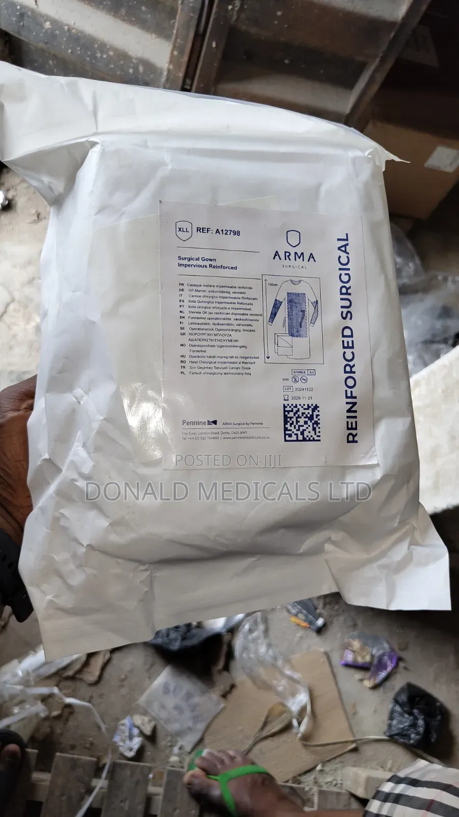 Reinforced Surgical Gown - Xl - XXL