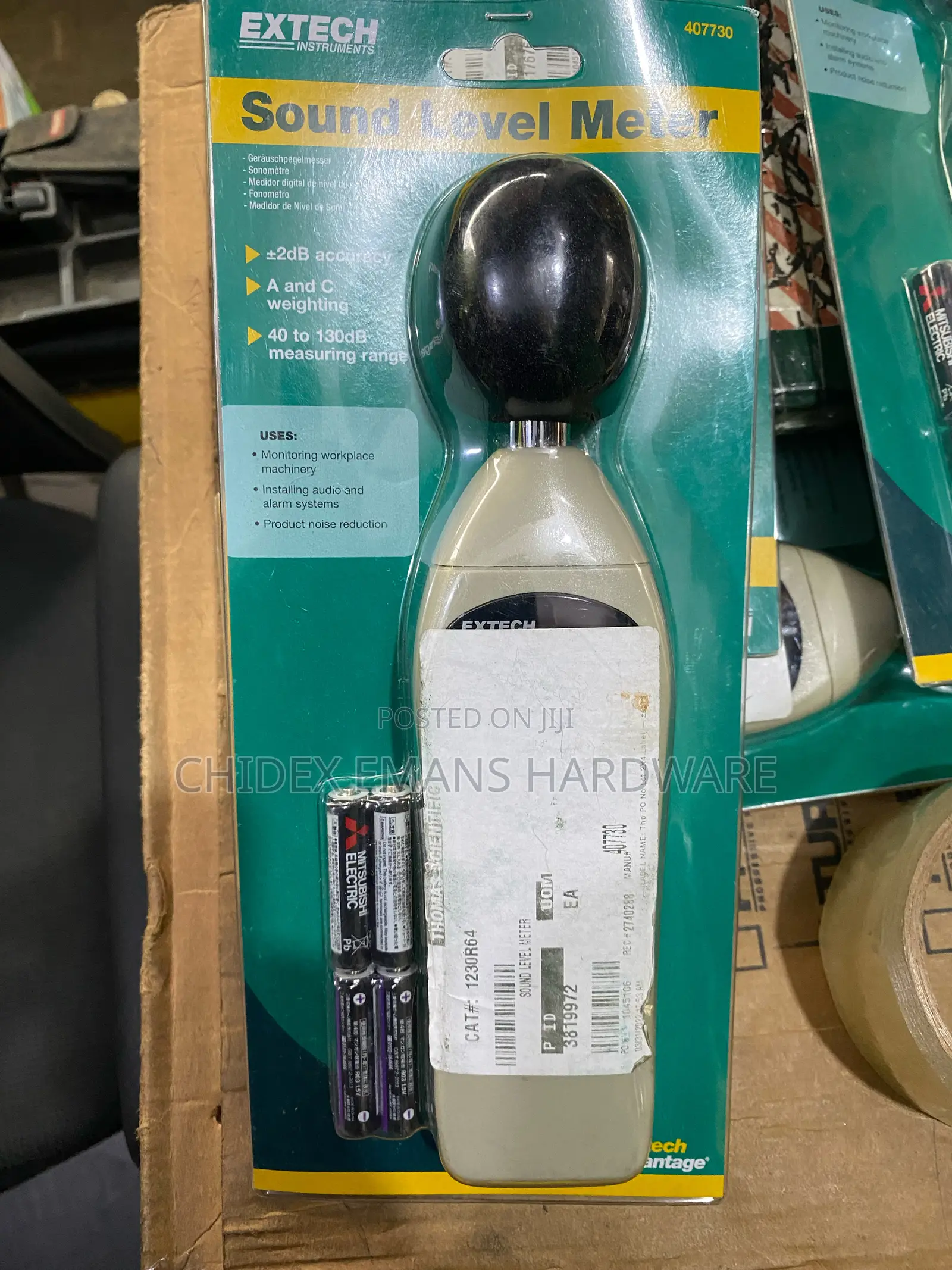 Extech 407730 Digital Sound Level Meter