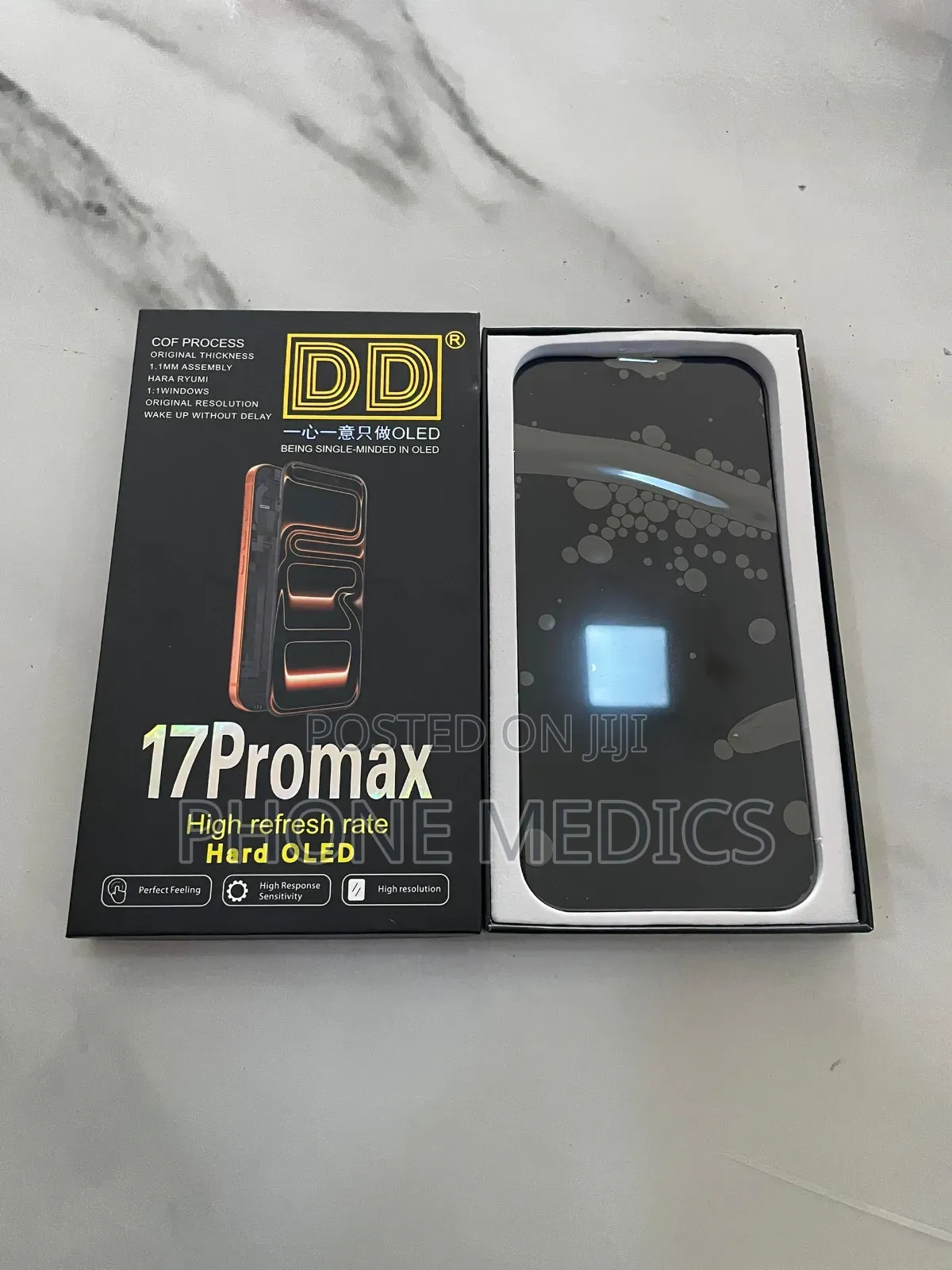iPhone 17 Pro Max Dd Soft Oled With 1 Year Free Insurance
