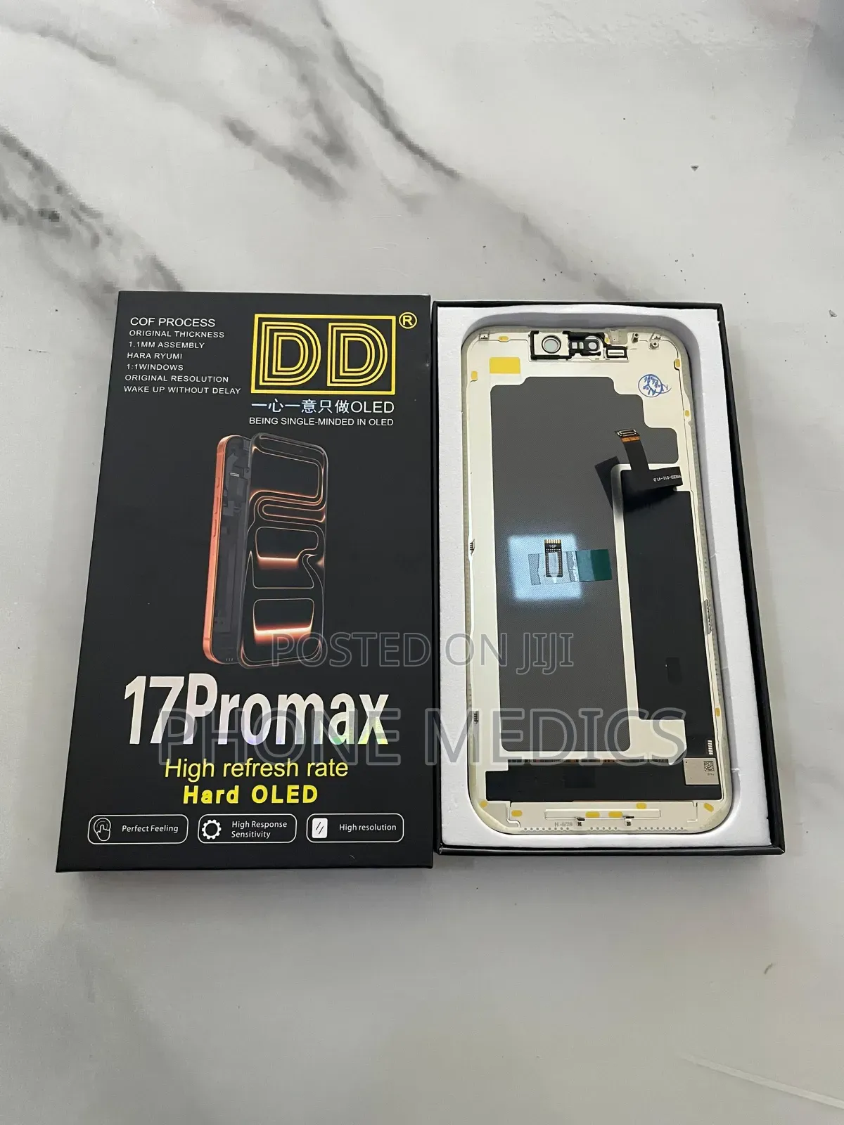 iPhone 17 Pro Max Dd Soft Oled With 1 Year Free Insurance