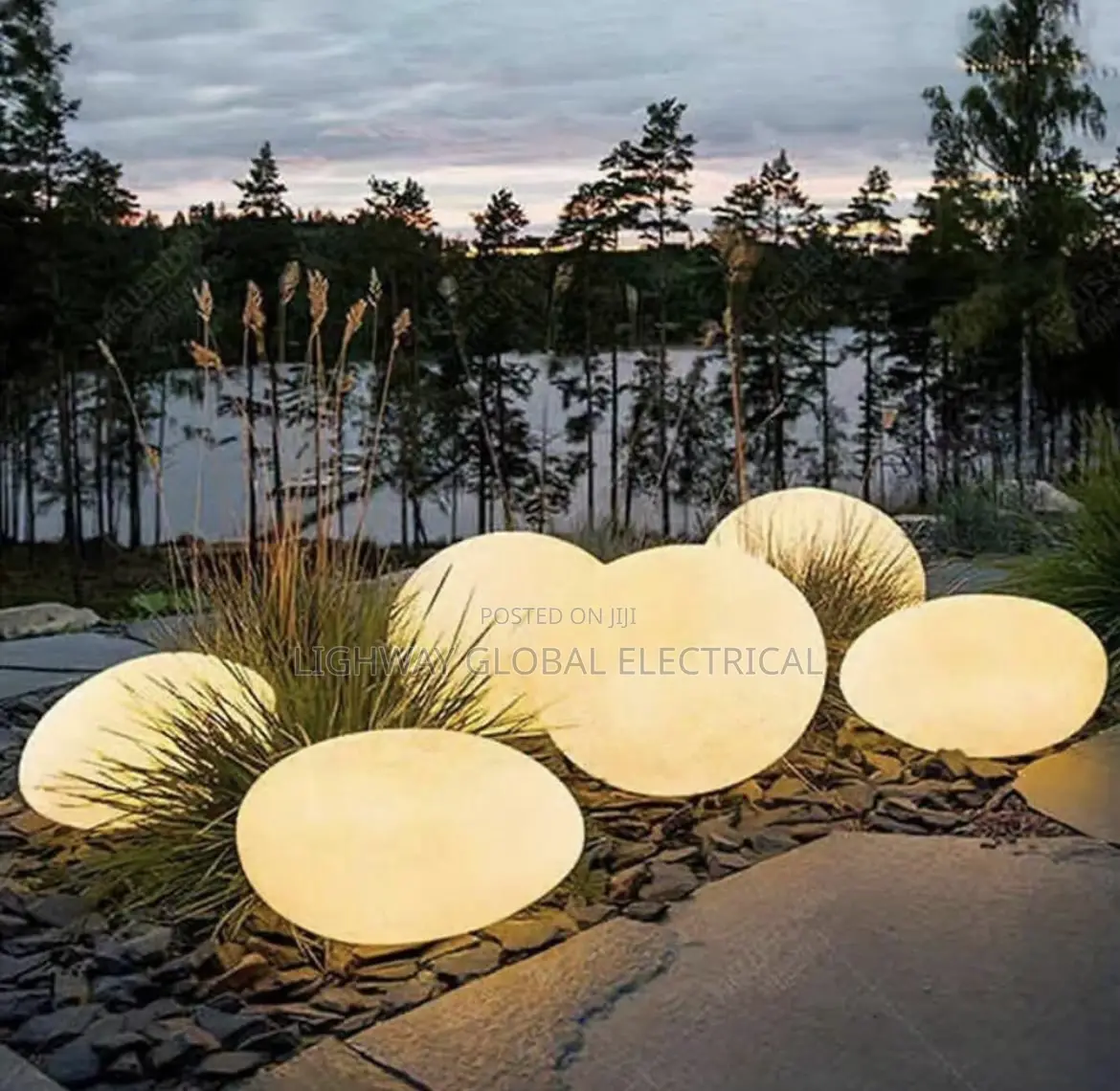Round Led Decorative Floor Lamp Indoor/Indoor