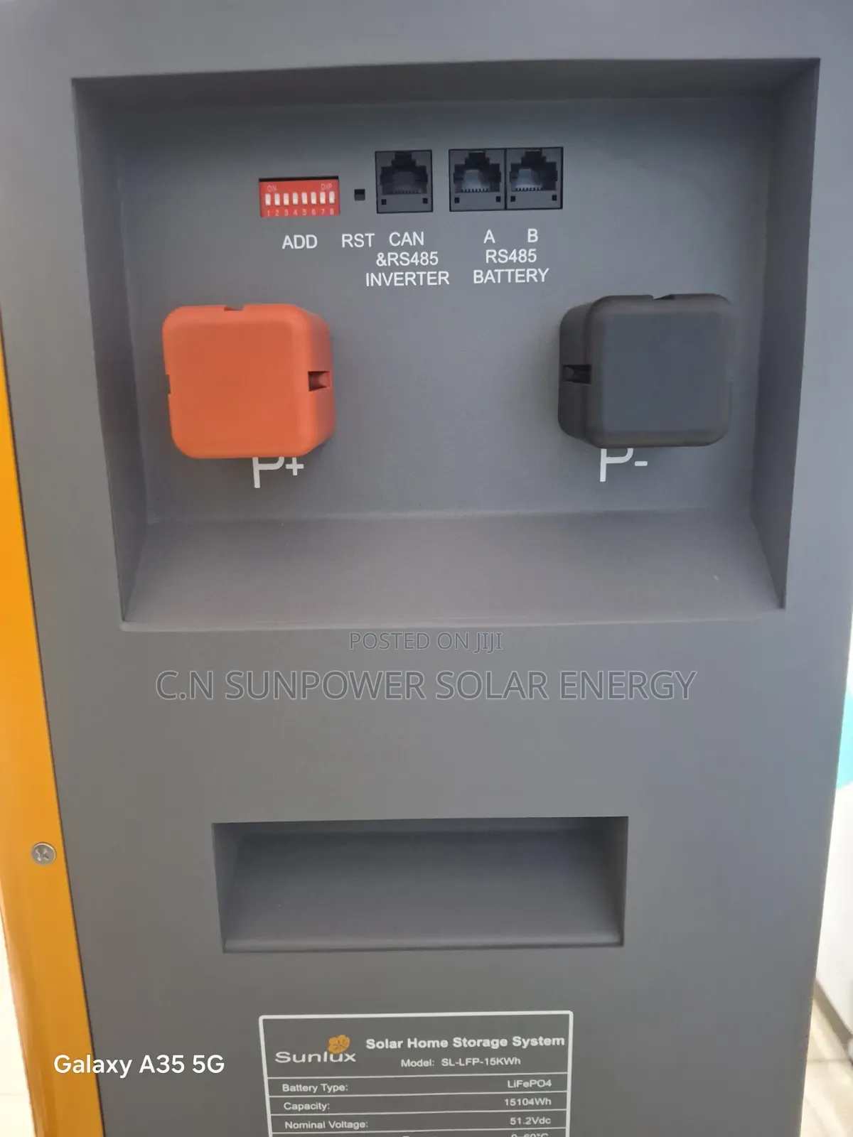 15kwh/48v Sunlux Lithium-Iron Phosphate Energy Storage Battery System