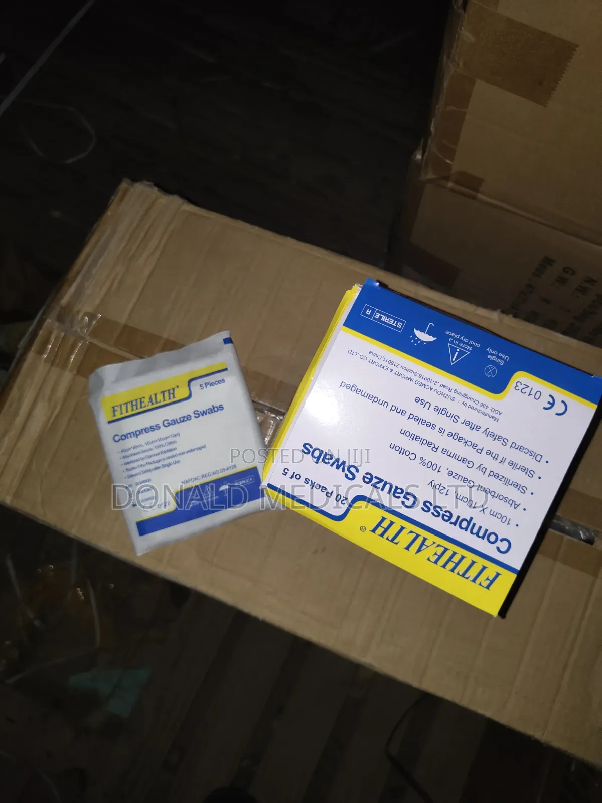 Fithealth - Compress Gauze Swab