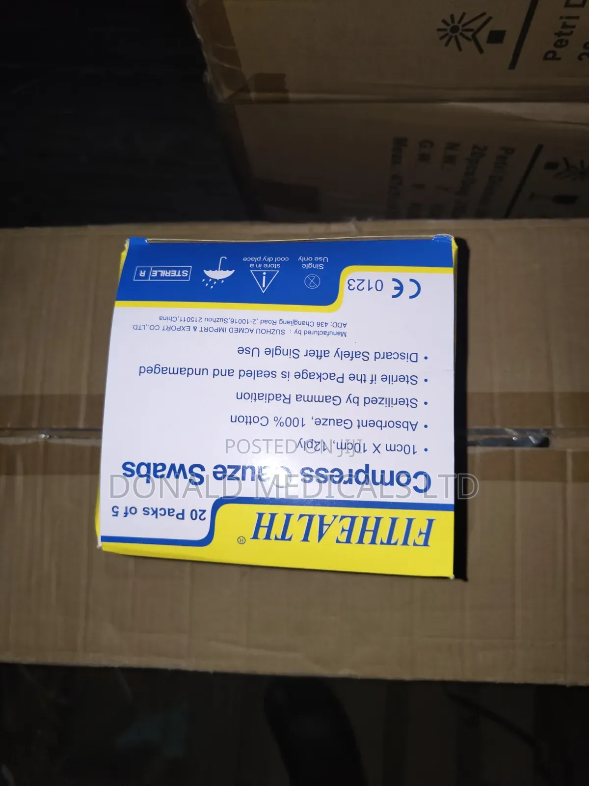 Fithealth - Compress Gauze Swab
