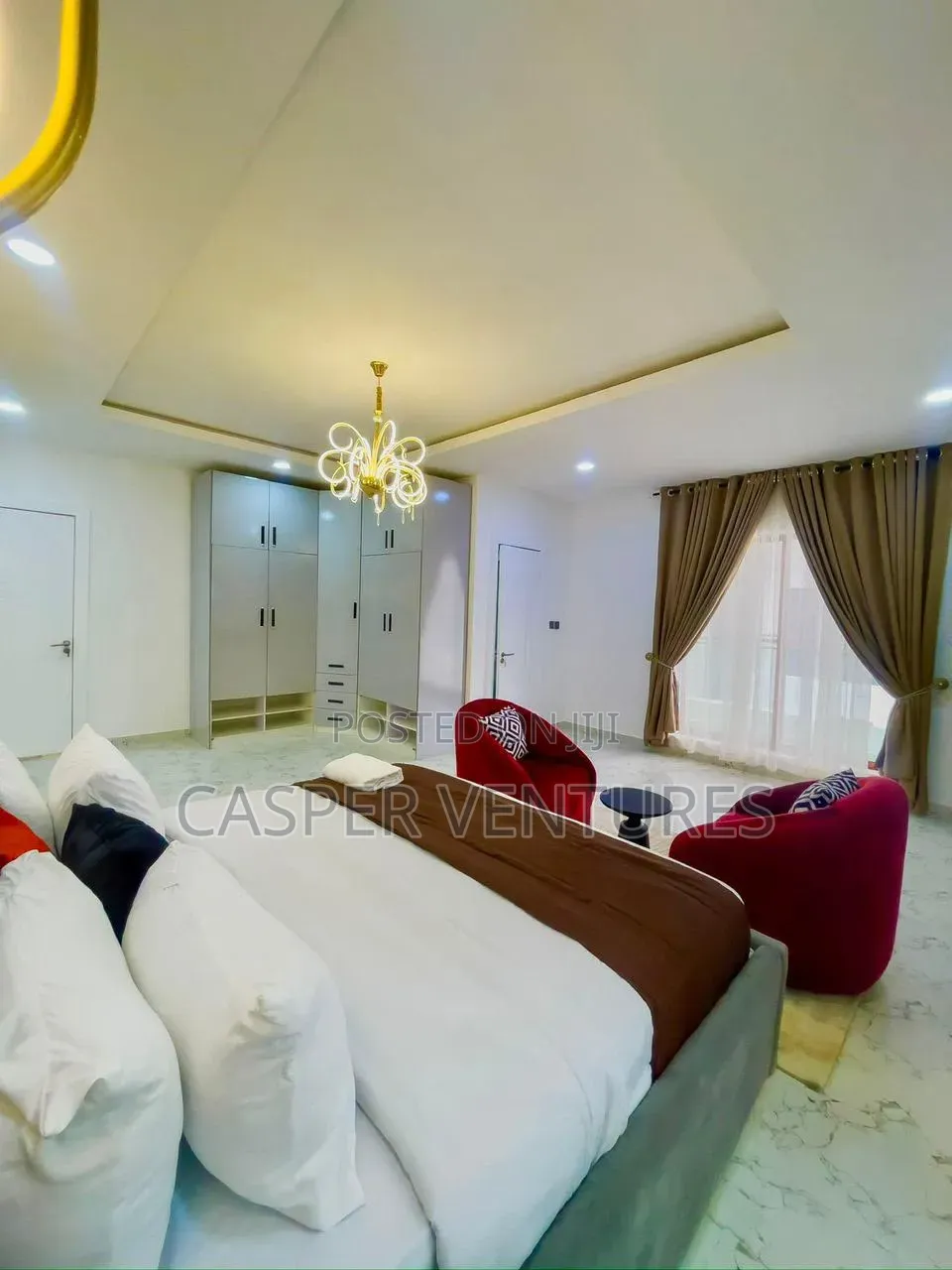 Luxurious 1bed With Pool, Gym Balconies