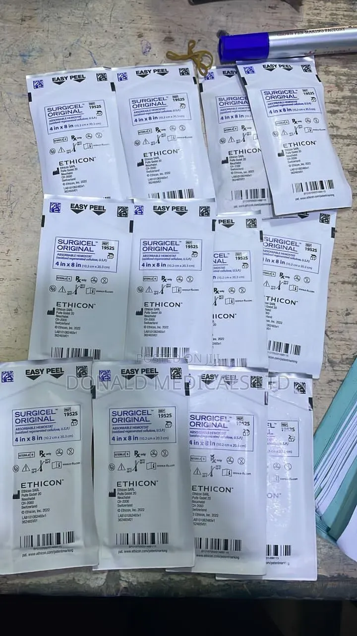 Original Ethicon Surgicel Suture (12 Pieces)