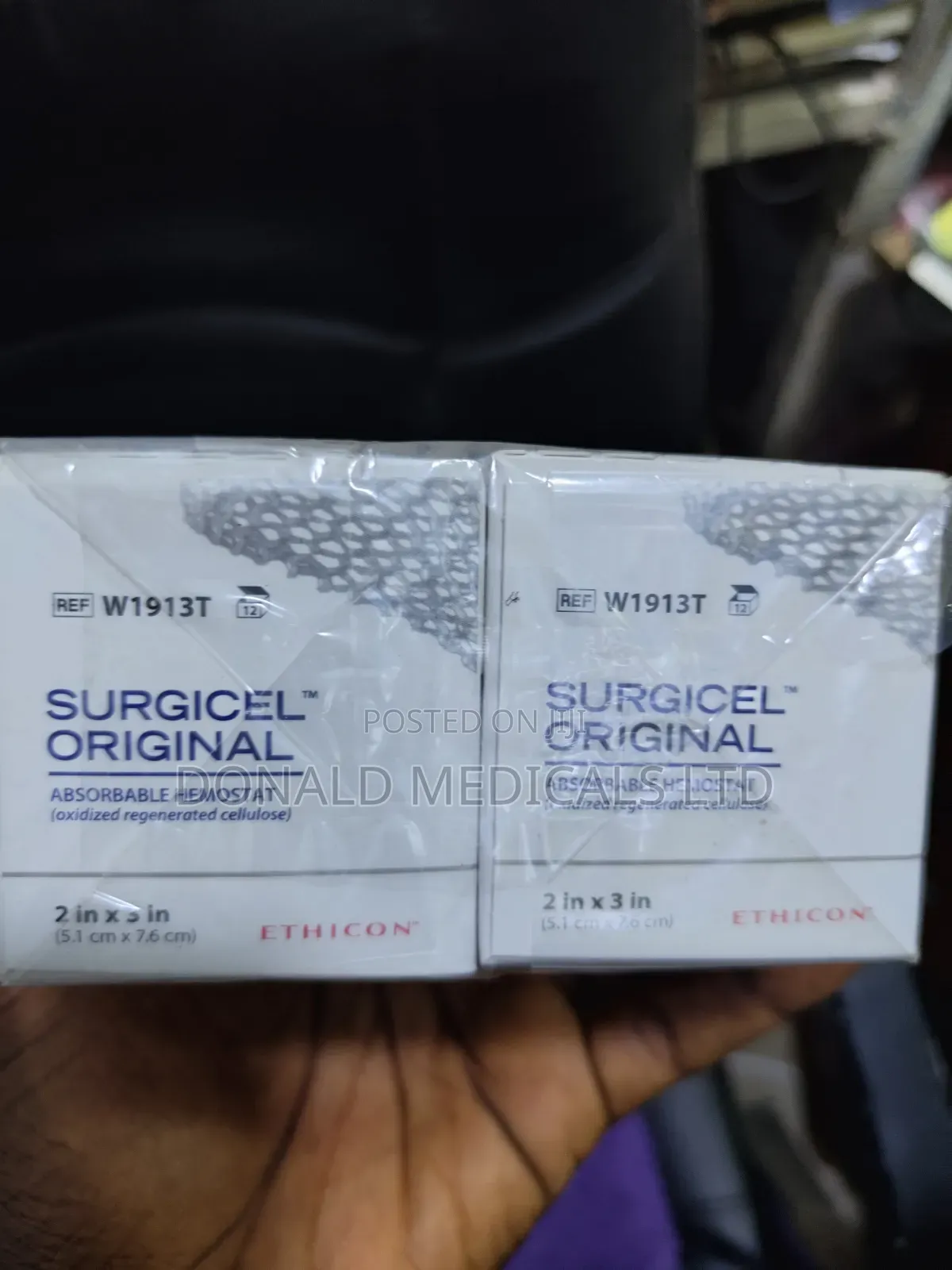 Original Ethicon Surgicel Suture (12 Pieces)