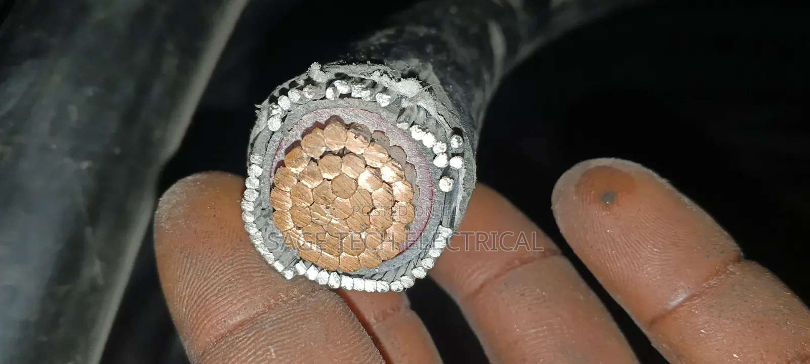 185mm Single Core Nigerchin Armoured Cable