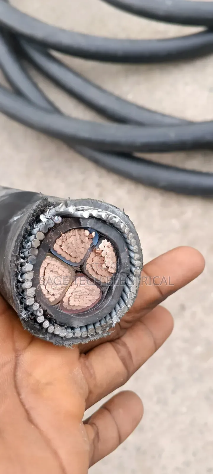 150mm 4core Coleman Nigerian Armoured Cable