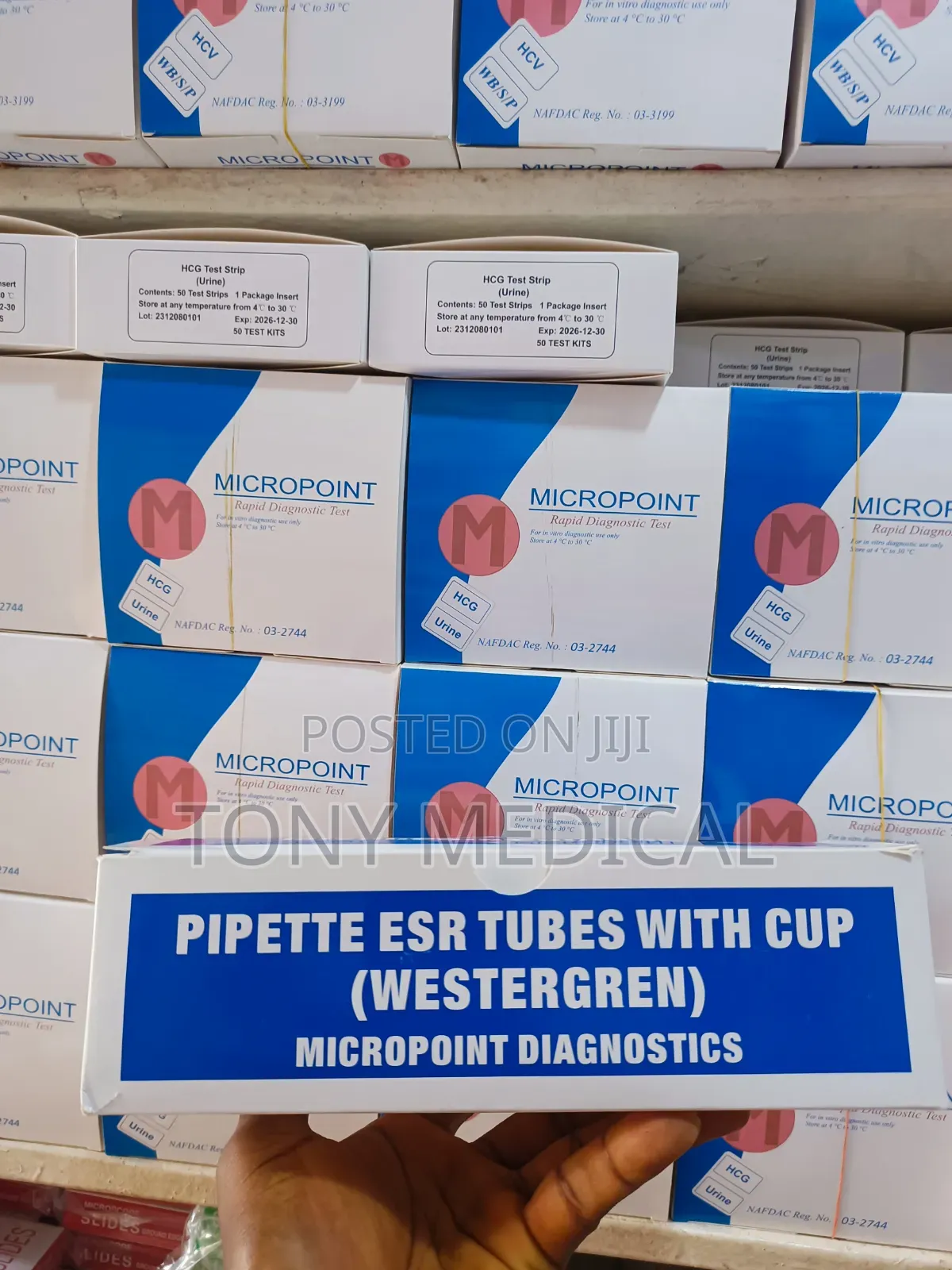 Esr Tube With Cup