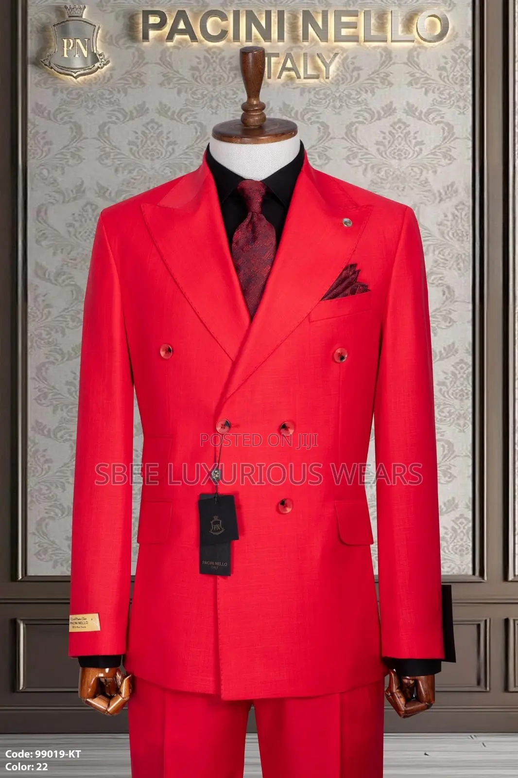 Exclusive Italian Double Breasted Suits