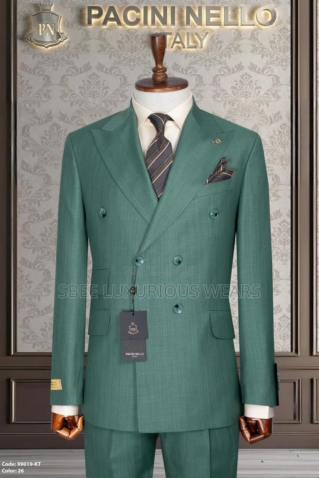 Exclusive Italian Double Breasted Suits