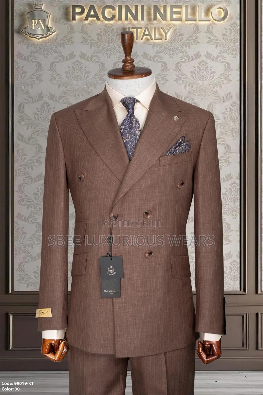 Exclusive Italian Double Breasted Suits