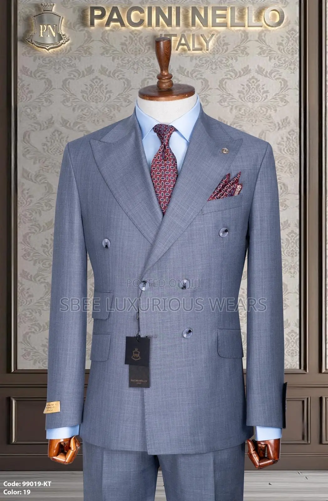 Exclusive Italian Double Breasted Suits