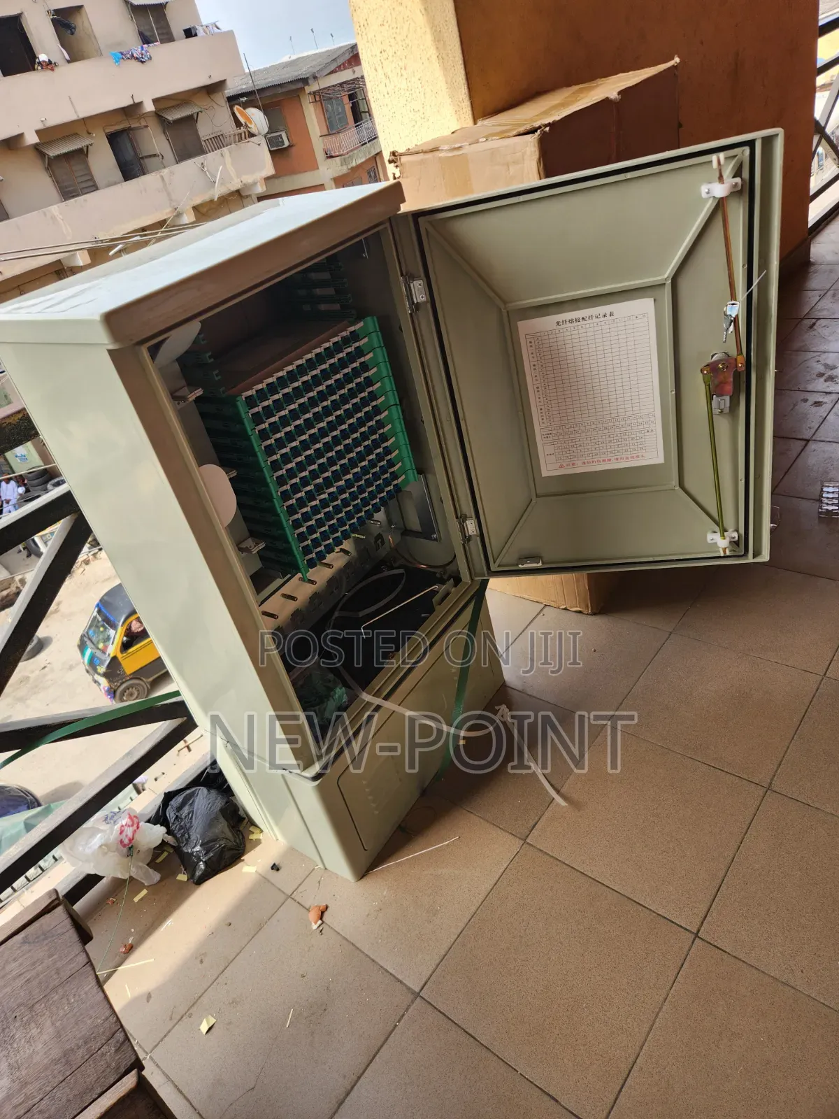 144 Core Outdoor Fiber Distribution Cabinet (Fdc) – FTTH Fiber Optic