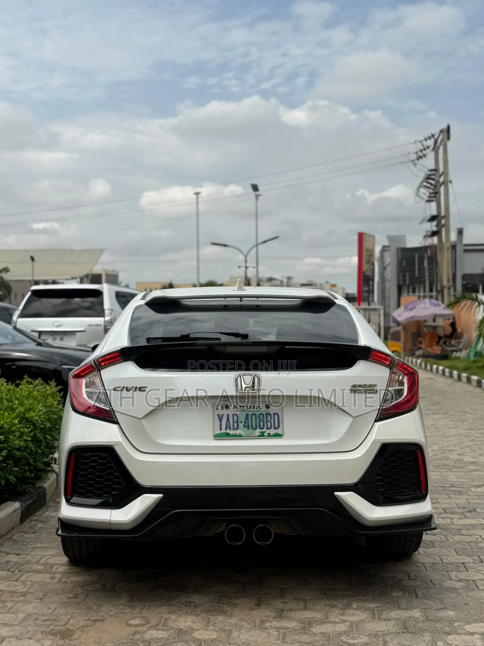 Honda Civic Sport Touring Hatchback 2019 White