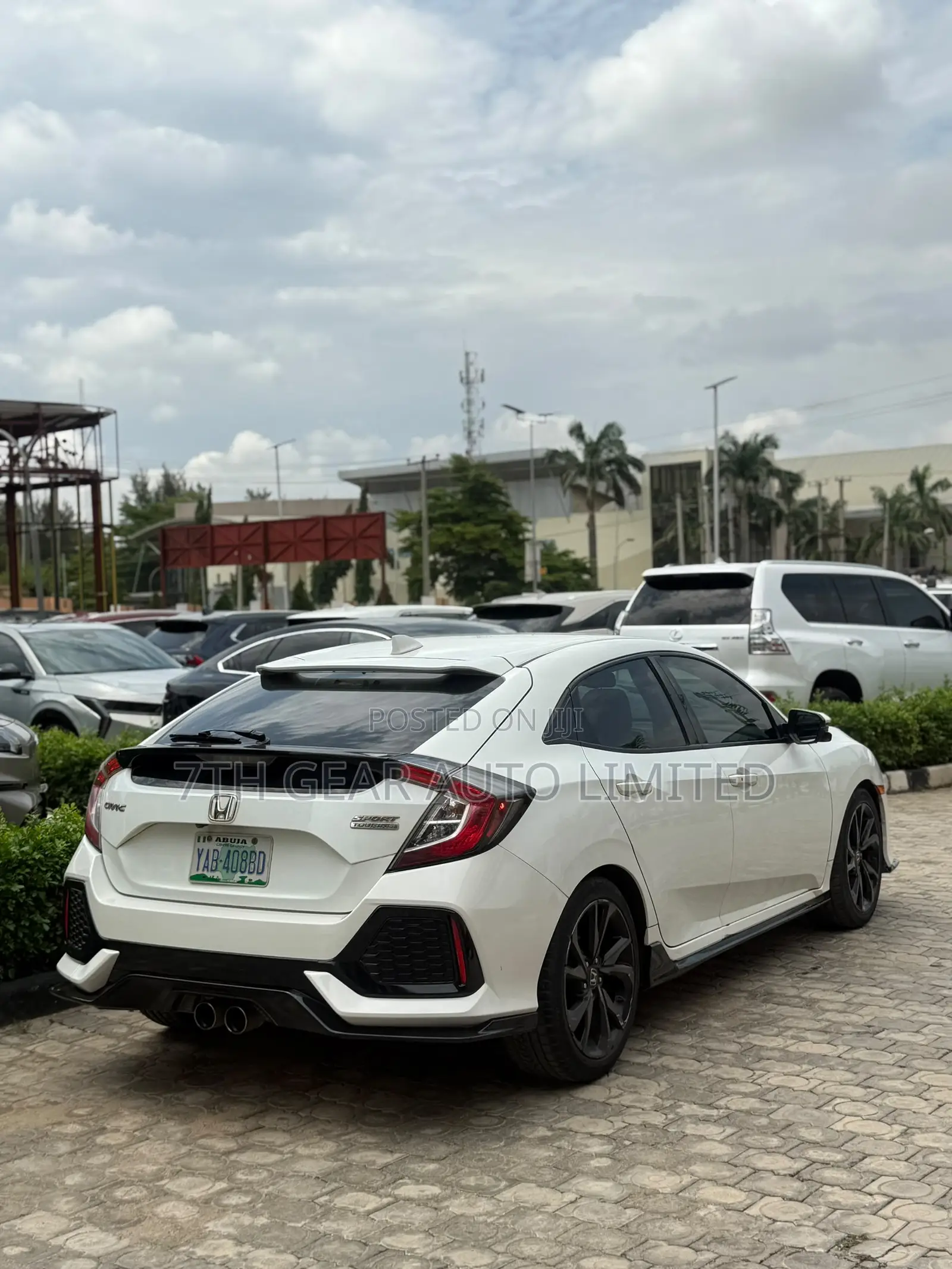 Honda Civic Sport Touring Hatchback 2019 White
