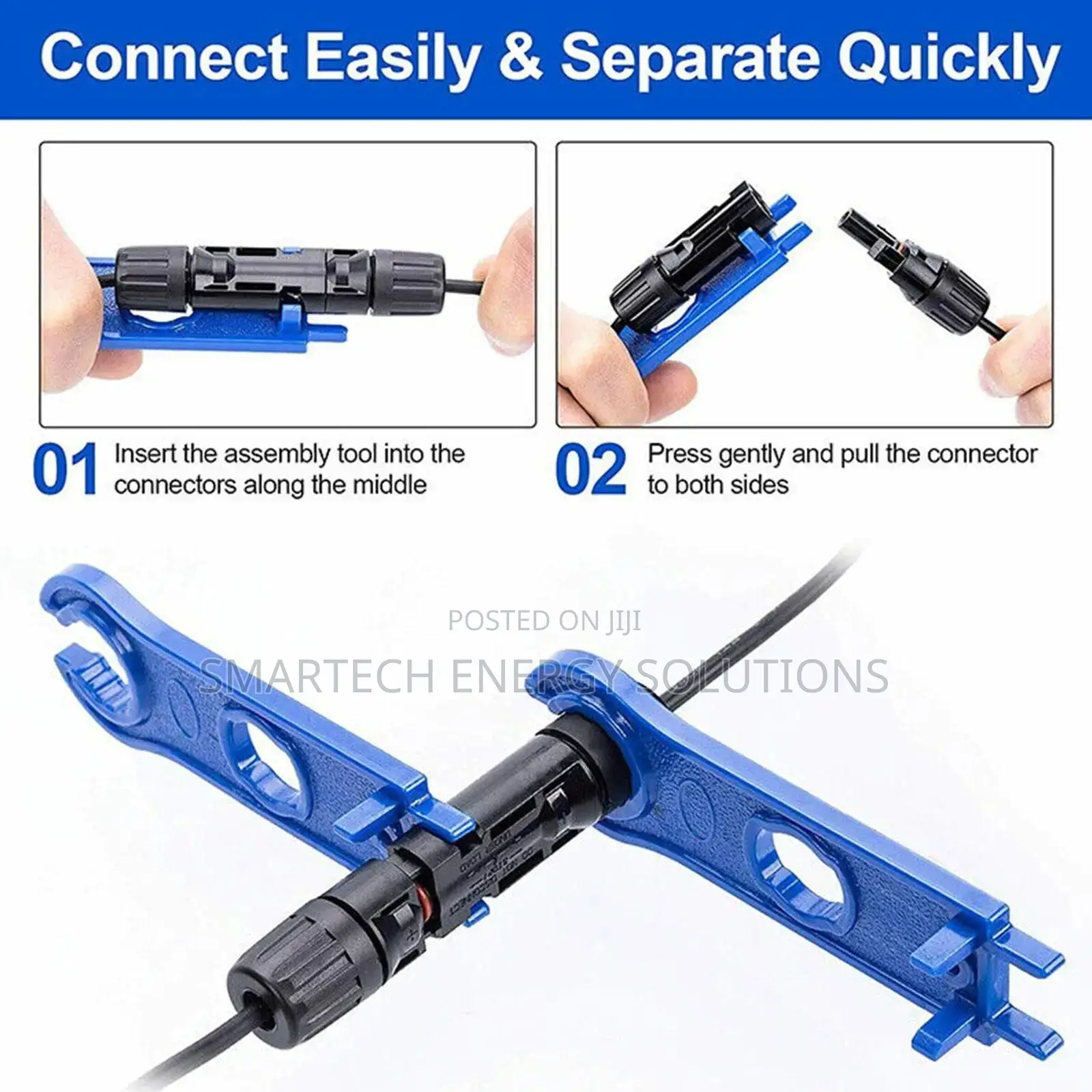 Solar Spanner Wrench Mc4 Blue Spanner