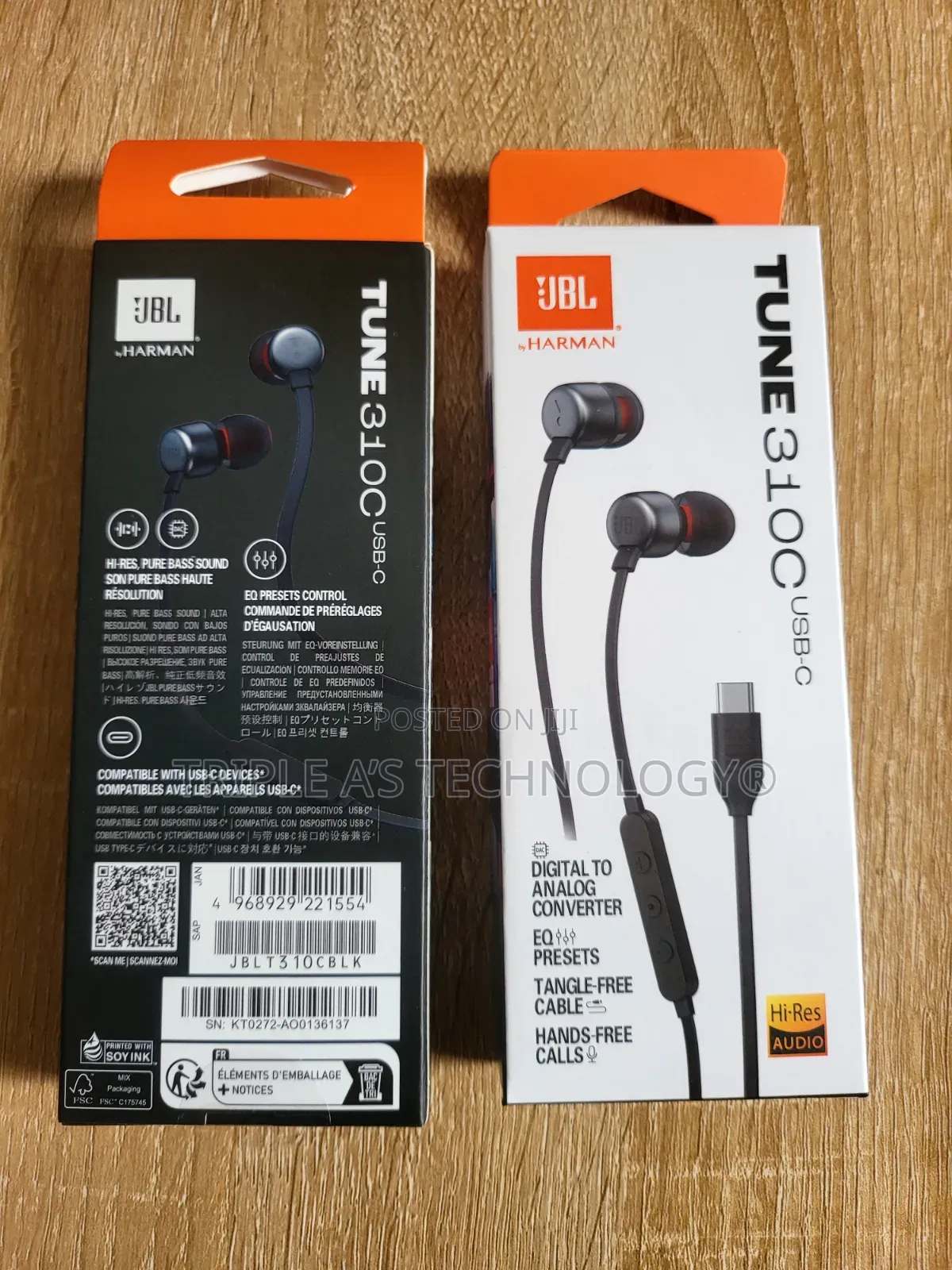 Authentic JBL Tune 310c