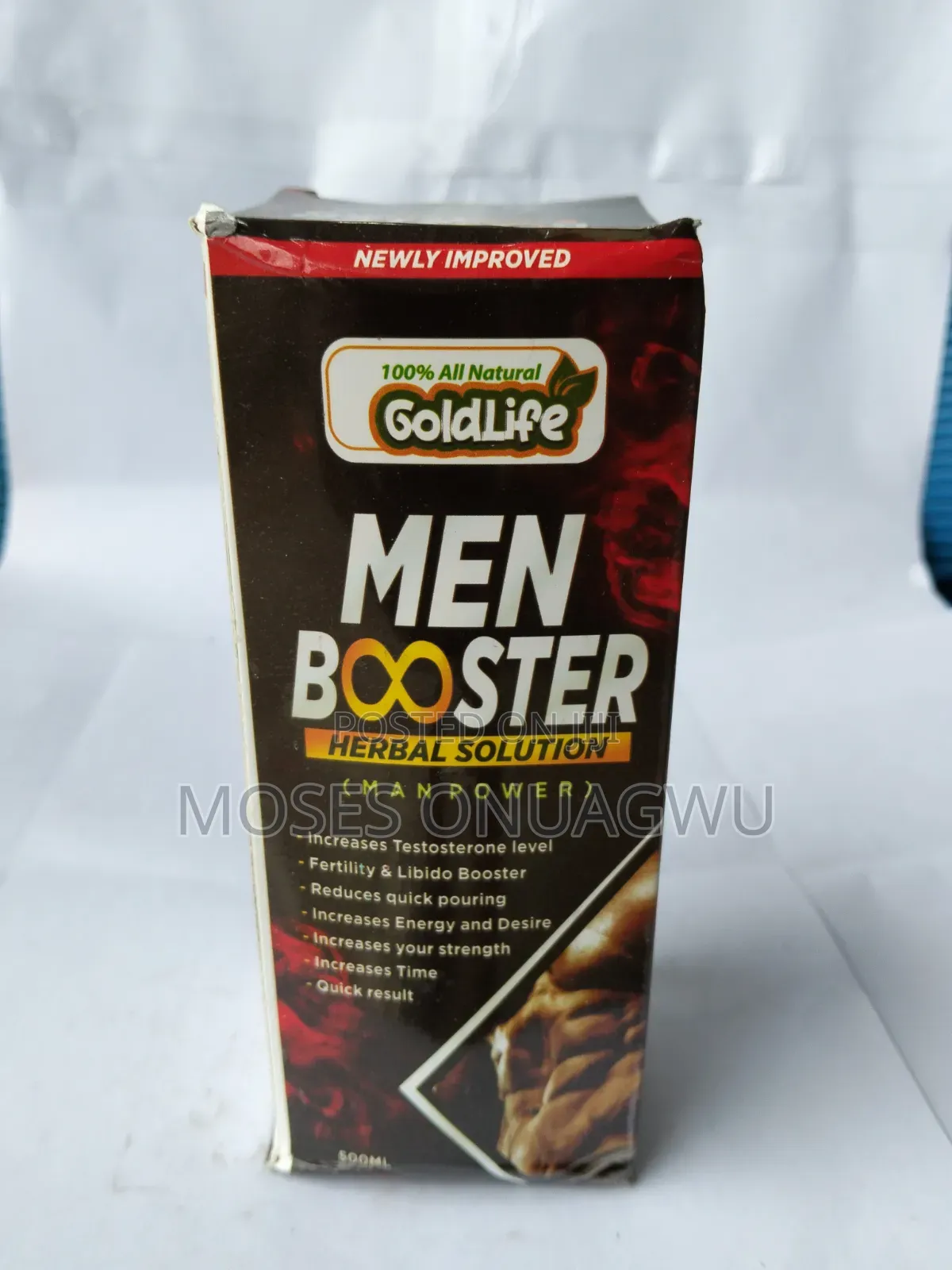 Men Booster Herbal Solution (Goldlife)