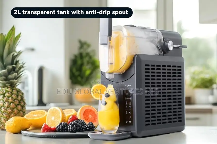 Kogantm Slushie Frozen Drink Maker. 2litres. 5 Preset Programs.