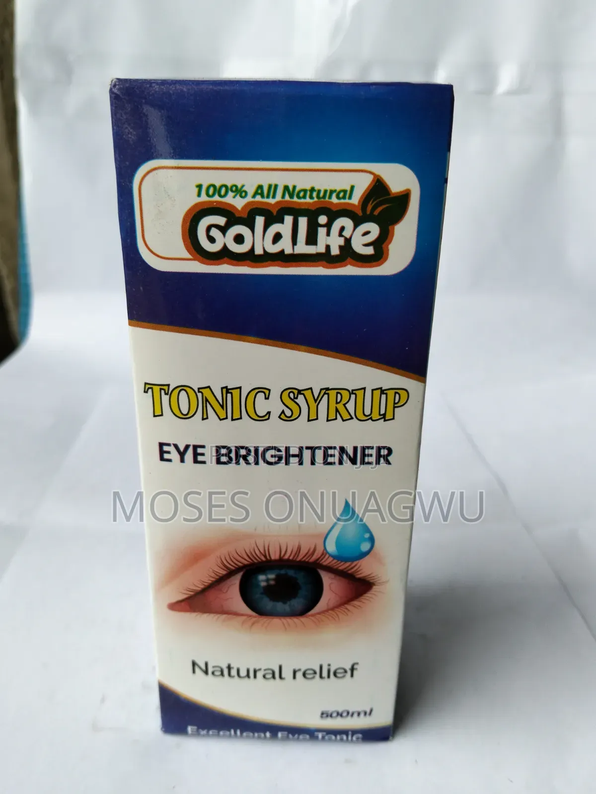 Tonic Syrup Eye Brightener Natural Relief (Goldlife)