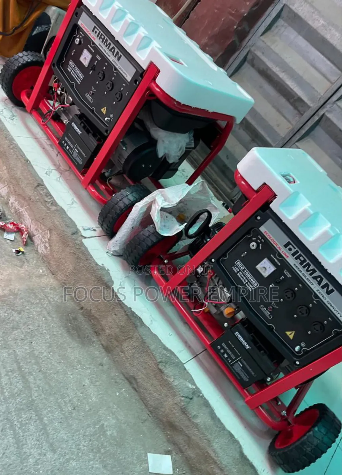 Original 10kva Firman Generator Semi Silent % Copper Coil