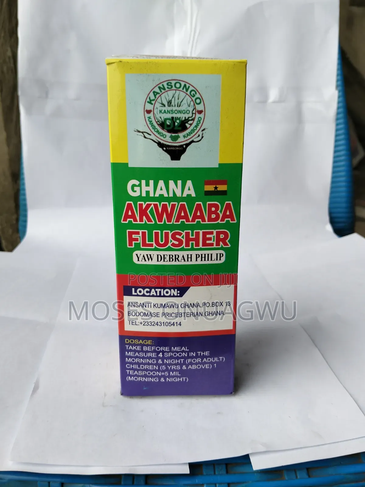 Akwaba Herbal Flusher