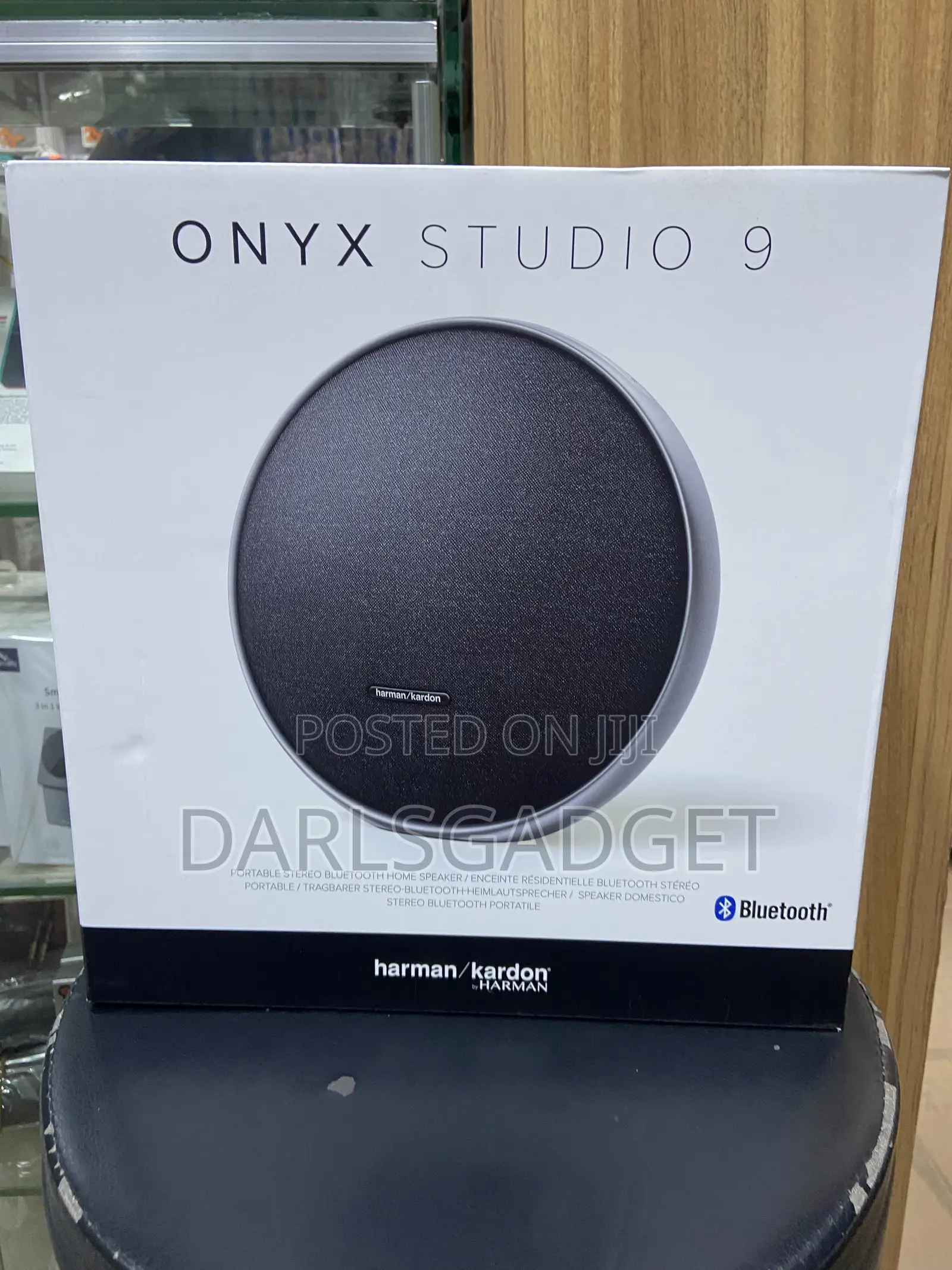 Harman Kardon Onyx Studio 9 Portable Bluetooth Speaker Black